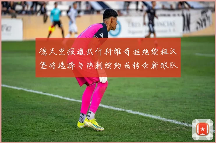 德天空报道武什科维奇拒绝续租汉堡将选择与热刺续约或转会新球队